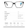 New Retro Large Frame Presbyopia Glasses Spring Leg Men and Women Anti-blue Light HD Reading Glasses Eye Protection