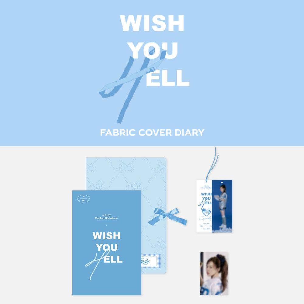 

Предзаказ Red Velvet WENDY Wish You Hell в тканевой обложке для дневника