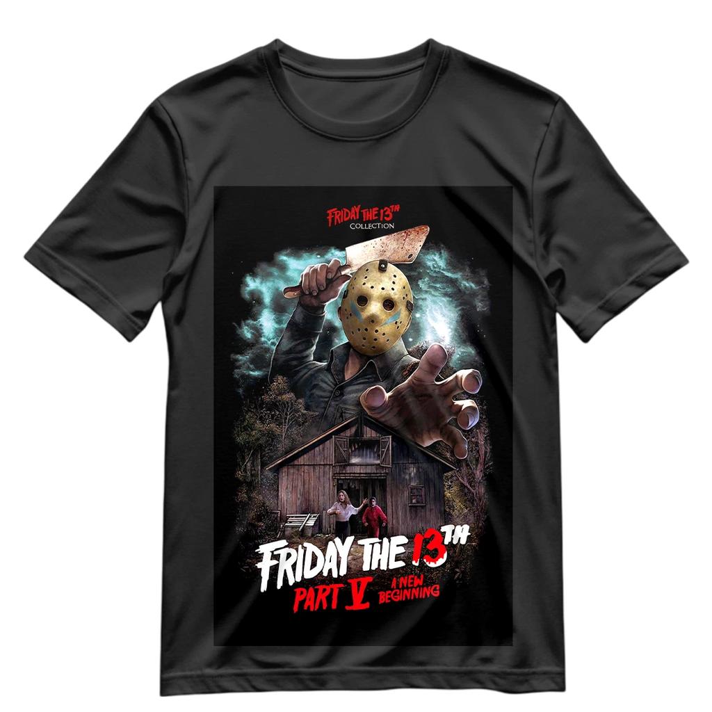 Friday the 13th Part V T-Shirt Jason Voorhees Shirt S-3XL Friday Tee
