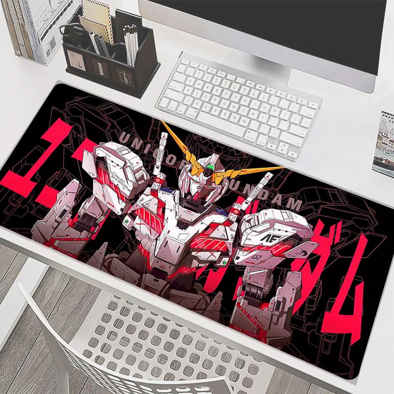 Mouse Pad Mmechanical Warrior Ggundam XXL Computer HD Print Desk Mat Keyboard Anime Gaming Accessories Mousepad Carpet