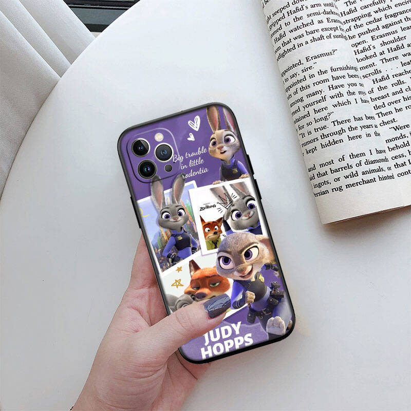 MH158 Zootopia Phone Shell Case for Redmi Note 12 12S 12C 13 13C 13R 14 14S 14R 14C Pro Max Plus A3 A3X A4 A5 11A 13X