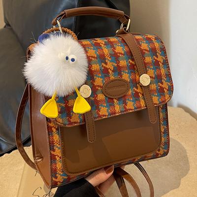 High-end Niche Backpack for Women Crossbody Bag for Women Fashionable Versatile Fashion One-shoulder Handbag for Women
