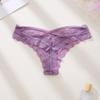 Women's Sexy Cross Lace-up Low Waist Thongs - European and American Style