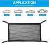 Mesh Style Car Ceiling Storage Net Polyester Auto Roof Organizer Hanging Storage Bag  for Travel