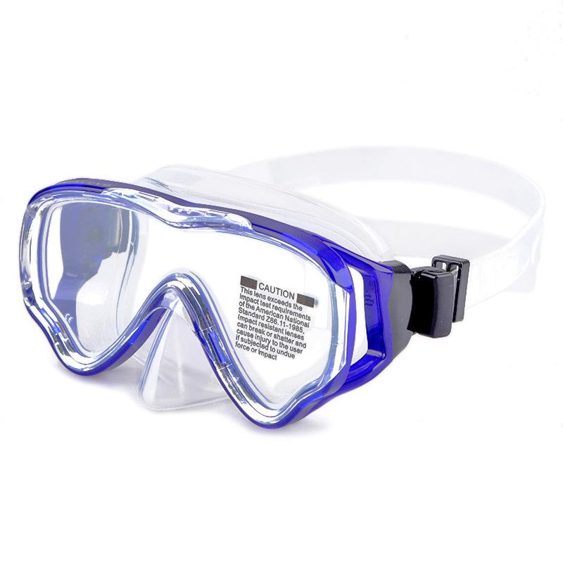 

Герметичная и водонепроницаемая силиконовая маска с одной линзой, стеклянные линзы, детские очки для плавания с носом, очки для плавания с маской и трубкой, очки для подводного плавания с поверхности