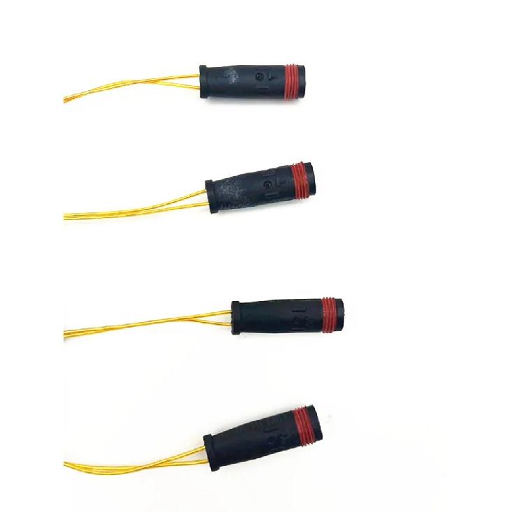 OE; A2115401717 4pc Wear Brake Sensors Alarm Line for Mercedes-Benz Front and Rear W211 E204 W166 W212 W219 W218 W203 W207