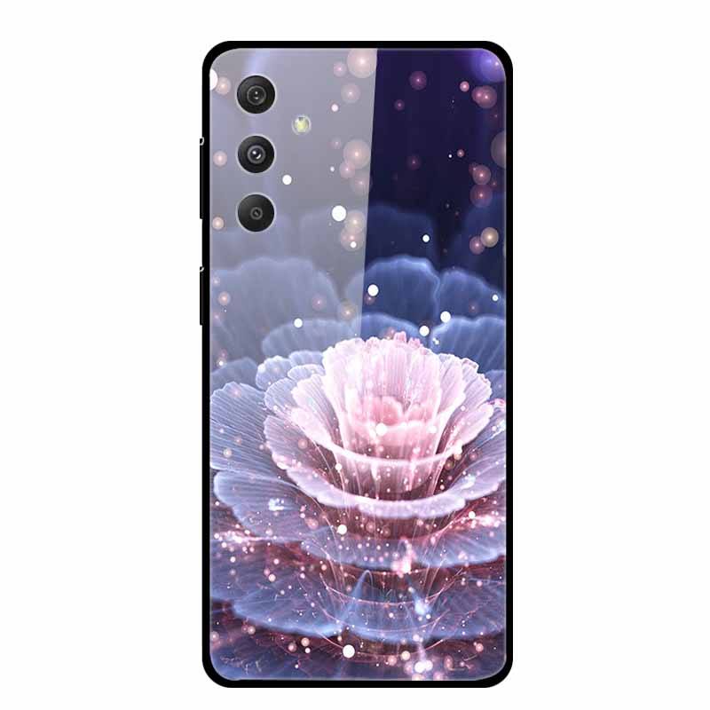 Tempered Glass Case For Samsung Galaxy S24 Plus Case Hard Glass Back Cover Soft Bumper For Samsung S24 Plus Phone Case S24Plus