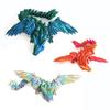 2025 3D Printed Gradient Dragon Snake 3d Printing Toys New Year Gift Decoration Christmas Decorations Home Office Ornaments