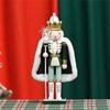 Holiday Nutcrackers Figure Christmas Cloaks King Soldier Handicrafts Puppet Desktops Ornament Home Decorations Festival