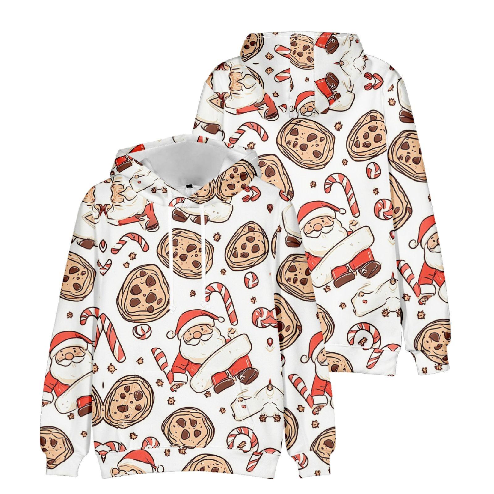 

Мужская свободная толстовка с капюшоном с принтом, мужская повседневная модная спортивная толстовка XL белый