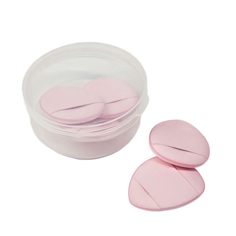 Makeup Finger Mini Finger Puff Case Includes 5