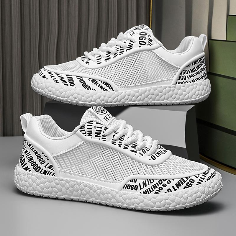 Summer Breathable Men Casual Shoes Outdoor Mesh Platform Walking Sneakers Lightweight Shoes Athletic Tennis Jogging Sport Shoes