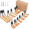 Heavy-Duty Metal Garage Hooks for Garden Tools & Bicycles