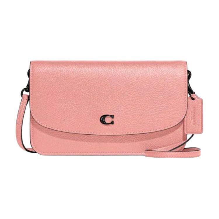 Coach Hayden Solid C Logo Snap Flap Internal Zipper Multi Card Slot Leather Crossbody Bag Medium Women crossbody bag C4815-V5CRR Basic Set (Bag+Dust Bag)