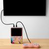 500 in 1 Retro Game Console Support Connecting to TV with 1000mAH Rechargeable Battery Handheld Gamepad for Kids Adults