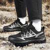 Wide Toe Box Men's Hiking Shoes Plus Size 39-48 Outdoor Sneakers Wear-resistant Anti-slip Trainers for Trekking Camping