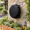 Garden Hose Reel Cover for Wall Mounted Holder, Heavy Duty Waterproof Outdoor Holder Protector Oxford Fabric Cover, Dustproof Sunproof 5/8"x50-100ft