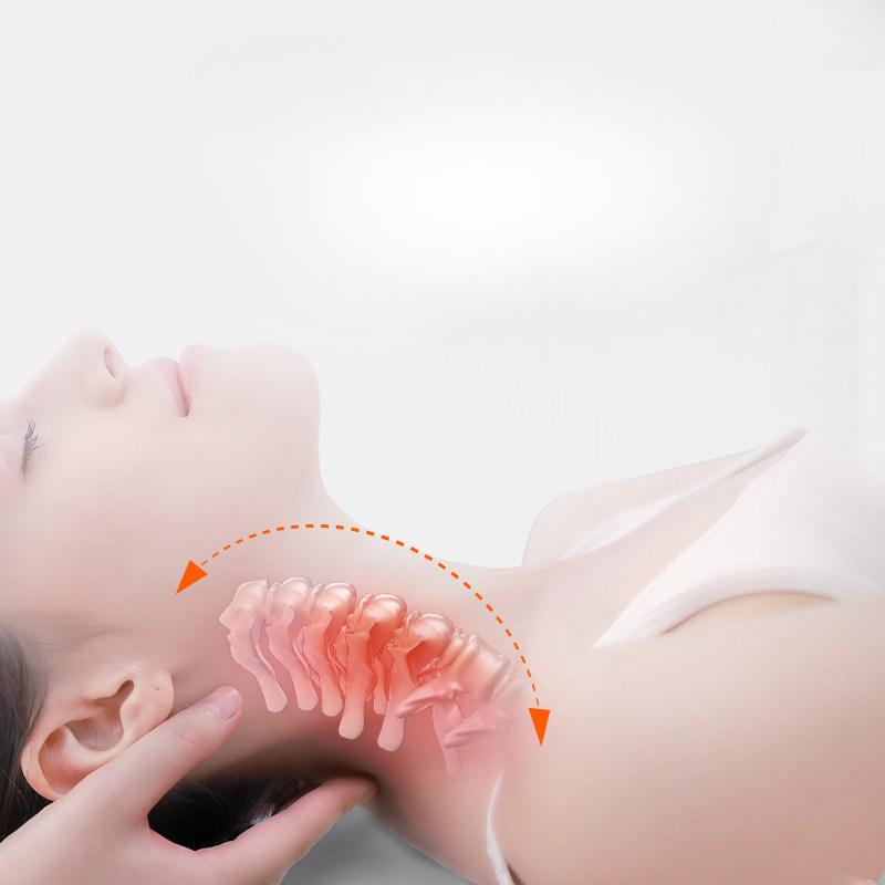 Zervikales Massagegerät, Nacken, Taille, Schultern, Rücken, elektrische multifunktionale Heißkompresse für den ganzen Körper, zervikales Traktionsgerät, Massagekissen