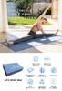 uFit a foldable yoga mat with a 6mm wide and foldable 90cm x a favorite of professional athlete Jun Made of odorless PVC with memory foam for easy