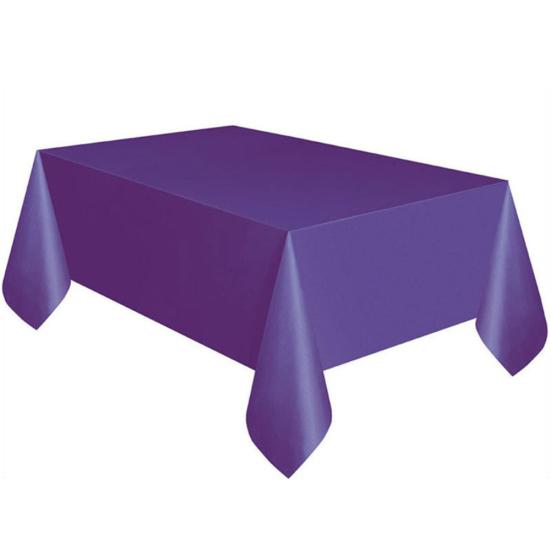 Solid Color Rectangle Dining Table Cover Cloth Birthday Party Tablecloth Decor