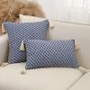 BUYNOW Simple Yarn-Dyed Jacquard Pillow Case Light Luxury Cushion Cover Nordic Style Hotel Home Living Room Decor Sofa Cushions