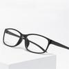 Anti-Blue Light Square Nearsighted Glasses Women Men Black Red Frame Prescription Eyeglasses Diopter 0 -0.5 -0.75 To -6.0