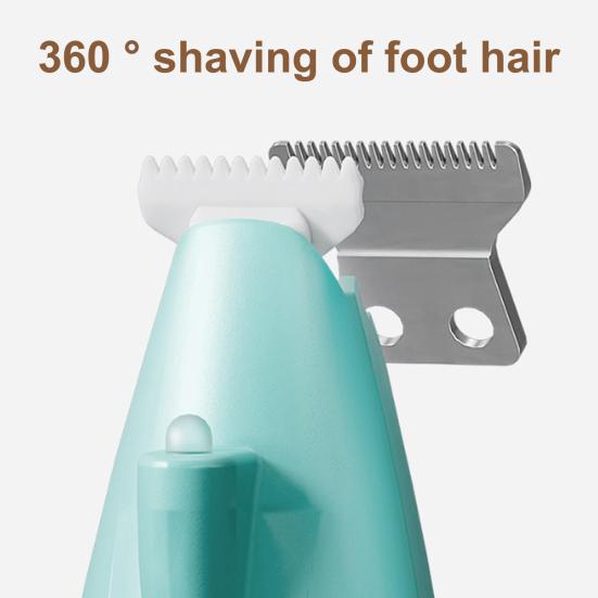 Dog Paw Trimmer with LED Light Low Noise USB/Battery Powered Pet Hair Trimmer Waterproof Pet Hair Shaver for Dogs Cats