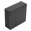 Caja de refrigeración de aluminio para instrumentos de PCB de circuito impreso, carcasa para proyectos electrónicos de bricolaje