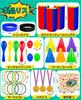 Outdoor Sports Set with Rings, Colorful Training Rings, Catch Ball, Hopscotch, Kids' Toys, Indoor and Outdoor Play, Exercise, Practice, Exercise,