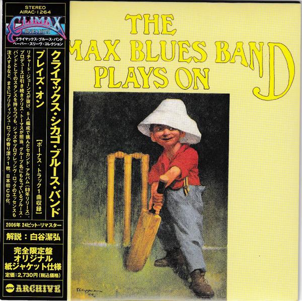 CD CLIMAX BLUES BAND Plays On AIRAC1264 Air Mail Archiv 2006 Japan ObiRock Used