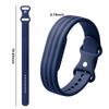 Silikon-Schlaufen Sportuhrarmband für Google Fitbit Air Gummiarmband Atmungsaktives Band Armband Correa Ersatzzubehör