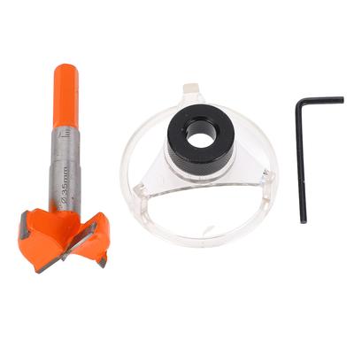 Adjustable Hole Saw 3 Flute Adjustable Cut Diameter Wood Hole Cutter with Dust Cover for Cabinet