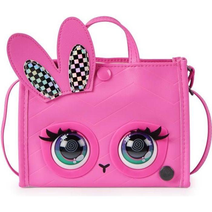 Purse Pets - Tote Bag Lapin - Sac interactif (cligne des yeux, chante ...)
