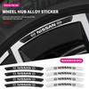 Car Wheel Eyebrow Sticker Car Wheel Sticker Car Exterior Accessories  For Nissan Qashqai X J10 J11 Trail Tiida Juke Teana Pulsar