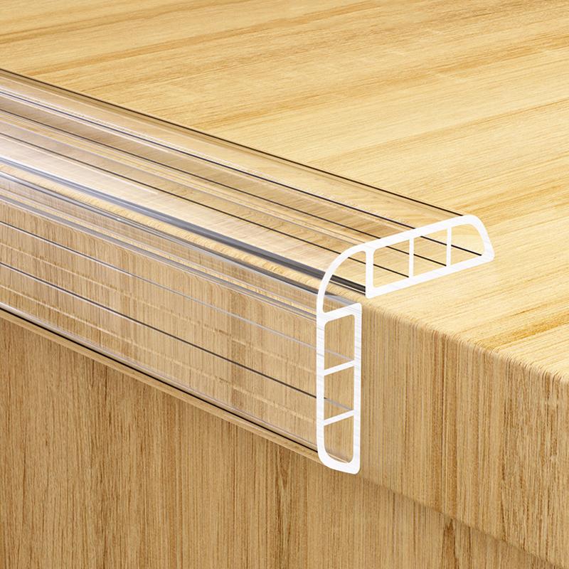 2Mx38/48/58mm Clear Table Edge Guard Furniture Corner Protector Strip Baby Safety Anti-Collision Strip Anti-bump Soft Bumper