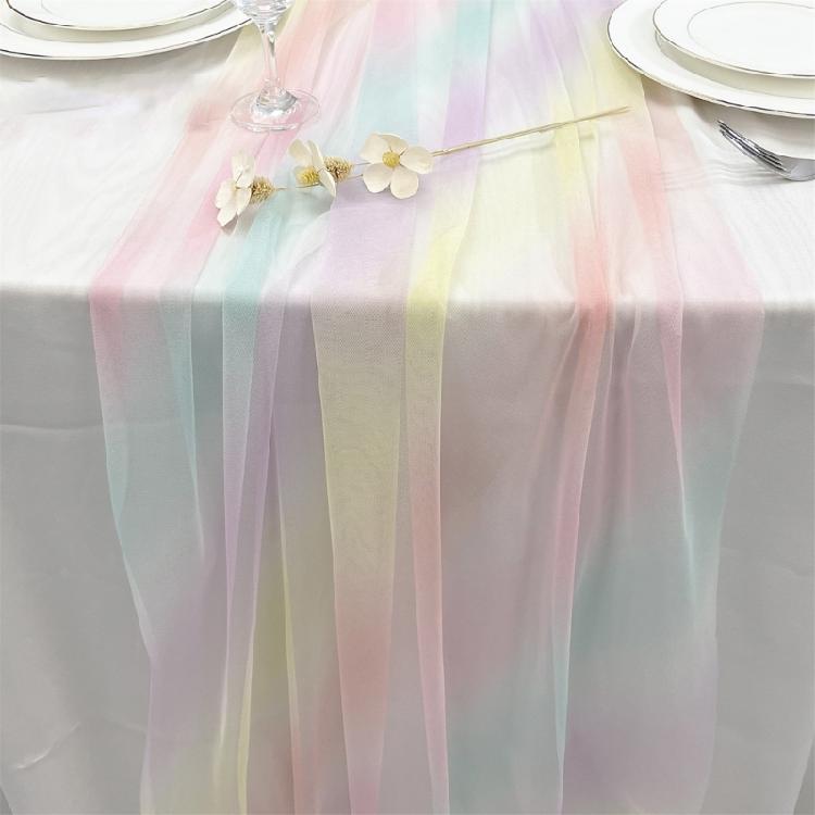 Fade Resistant Colorful Tablecloth Quick Drying Materials Easy Maintenance Portable for Travel Event