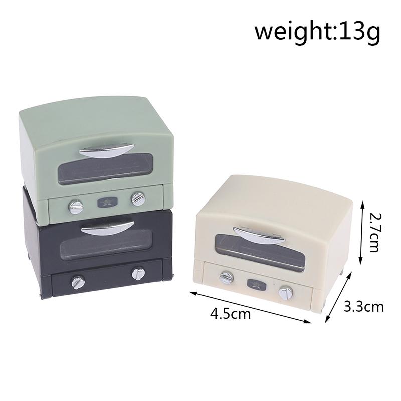 1Pc Simulation Mini Oven 1:12 Dolls Houses Miniature Furniture Accessories