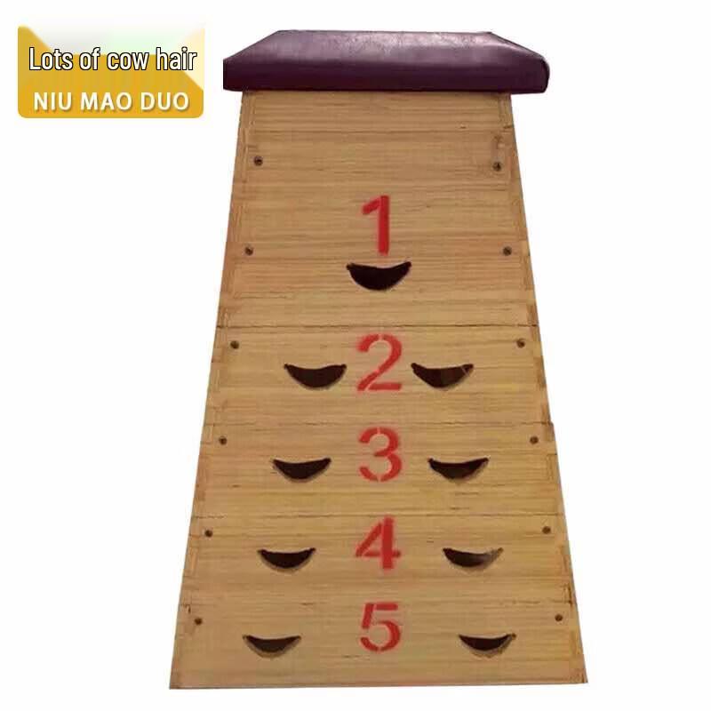 Multi-Section Pine Wood Gymnastics Vaulting Box