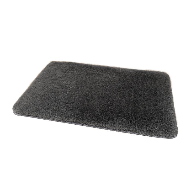 Washable Faux Fox Fur Rug for Home - Living Room, Bedroom, Entrance, or Kid's Room.