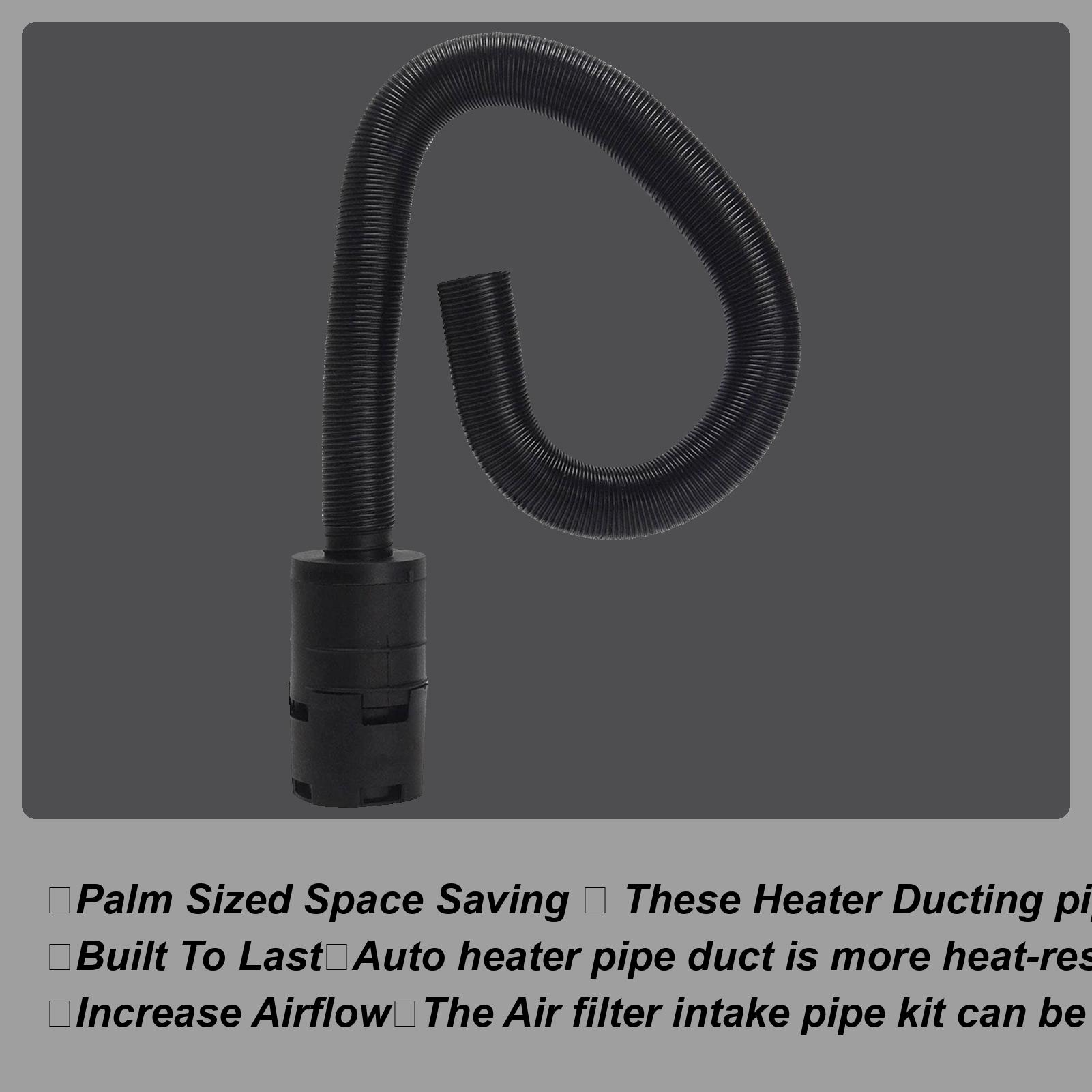 25mm Heater Ducting Pipe & Air Intake S-ilencer Air Filter Muffler For EberspacherWebasto Air Diesel Parking Heater CN