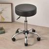 1PC Waterproof Round Stool Cover Pu Leather Elastic Bar Stool Covers All Inclusive Rotating Chair Slipcover Home Hotel Decor