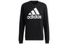 Sweatshirts Men's Black Crew Neck Moderate Regular GK9074