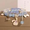 Cinnamoroll Princess Crystal Beaded Bracelet for Girls