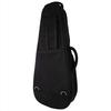 KIWAYA KLC-Con/BK Concert-Size Ukulele Light Case (Compatible with Long Necks, Durable and Lightweight, with Retractable Shoulder Strap)