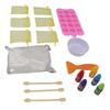 Soap Making Kit Corrosion Resistant Soft Easy Operation Cartoon Figure Animal Pattern Soap Making