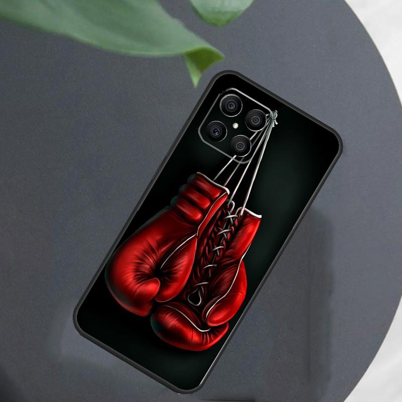 Boxing Gloves For Honor Magic 7 Lite 6 8 Case For Honor 200 400 Pro 90 70 50 X8c X8b X9a X9b X9c X9d Win RT