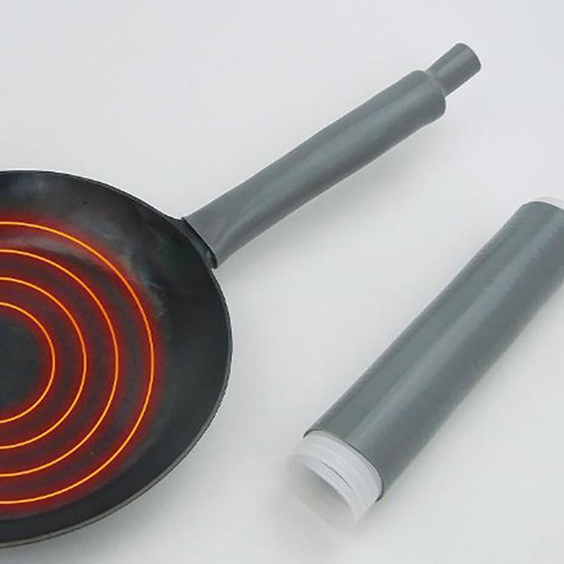 Bratpfannengriff Isolierhülle Gummihülle für Eisenkocher Edelstahlpfannengriffhüllen Küchenwerkzeug Zubehör