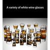 2/6/PCS Crystal Cup Shot Glass Cup Creative Spirits Wine Glass Cup Glasses Party Drinking CharmingThick BottomCup Wine Glass