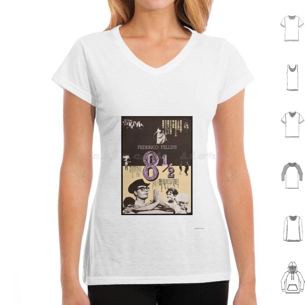 

8 1 2 1963 Federico FelliniJapanese T Shirt Men Women Kids 6xl Cult Classic Italian Movie 8 1 2 Italian Film Foreign 4XL