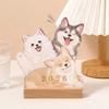 Thick Puppy Series 2026 Calendar Schedule Dog Cat Desktop Decoration  Office School Supplies
